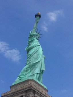 Statue of Liberty photo by Nina Fazzi